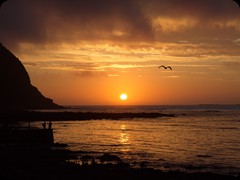 Sonnenuntergang auf Runde