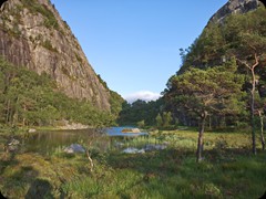 Weg zum Preikestolen