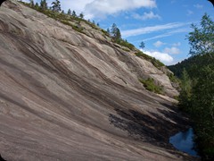 Slick-Rocks in Südnorwegen