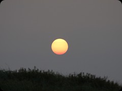 Sonnenuntergang  am Strand von Løkken, DK