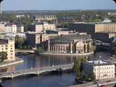 Helgeandsholmen und Kungliga Slottet