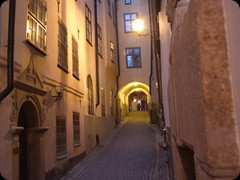 Gasse in Gamla Stan