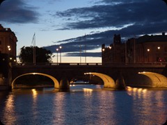 Stockholm bei Nacht