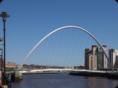 Millenniumbridge in Newcastle