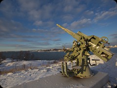 Geschütz auf Suomenlinna