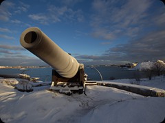 Geschütz auf Suomenlinna
