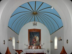 Altarbild der Kirche in Vik von Vik i Myrdal