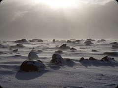 Felsen am Strand bei Vikl