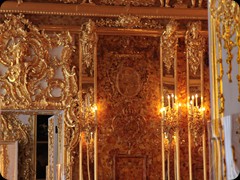 Blick ins Bernsteinzimmer