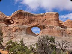 im 'red rock wonderland' Arches NP