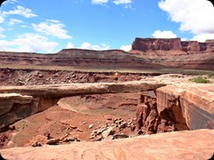 Kurzer Stopp am Musselman Arch