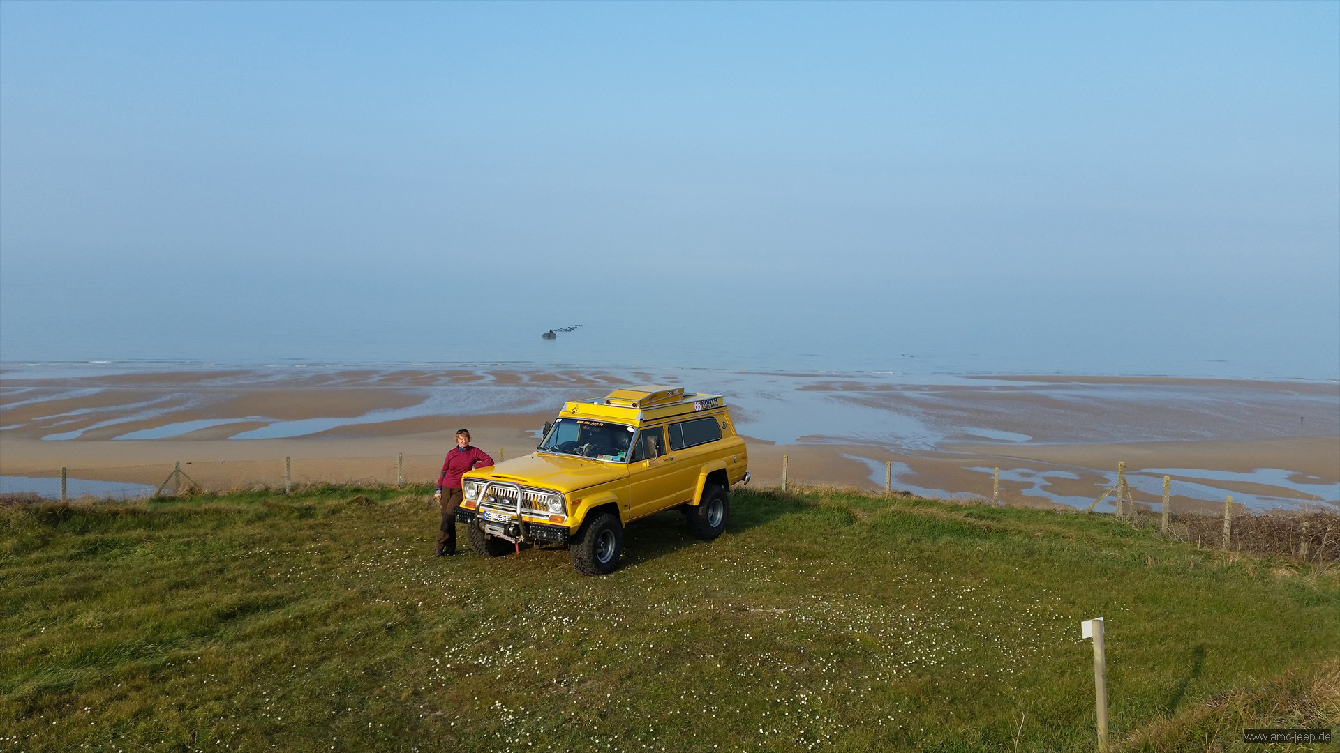 Omaha Beach Camping