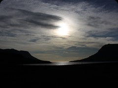 Leaving Iceland